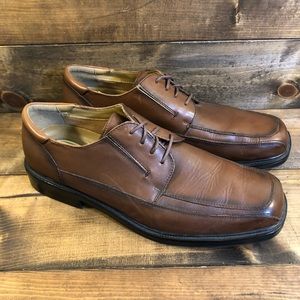 Dockers Pro Style 90-3173 Brown Leather Dress Oxford Shoes Men’s Size 13 EUC!